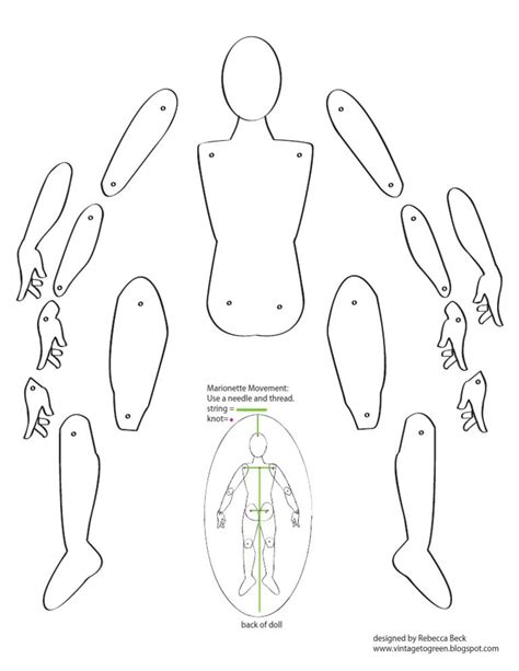 I Designed This Marionette As A Template To Use When Making An Original