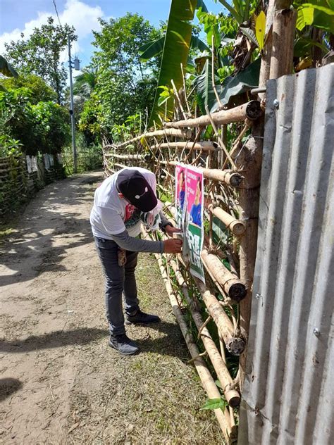 Kahit Maliit At Masakip Na Daanan Hangad Parin Ng Agri Leni Volunteers