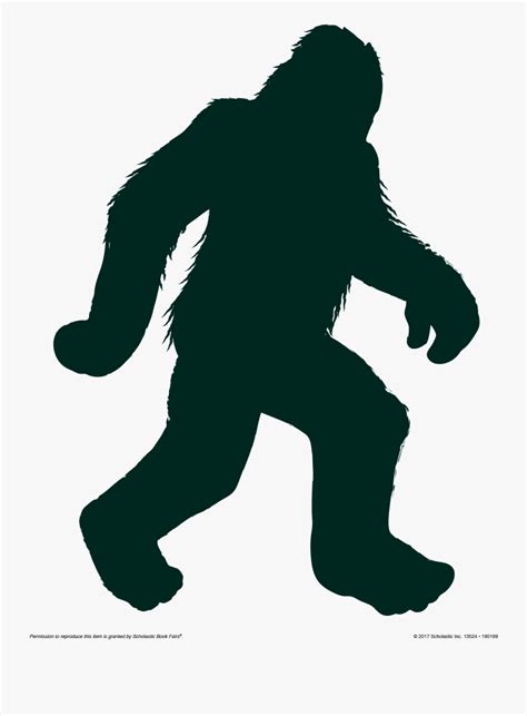 Images Of Bigfoot Footprint Clipart Bigfoot Fire Silhouette Free