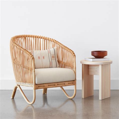 Modern Rattan Lounge Chair Handcrafted In Indonesia Corte De Cabelo Masculino Casas