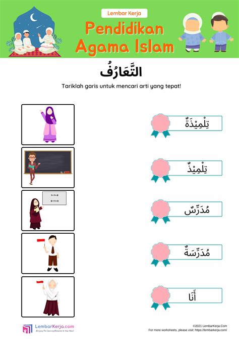 Bahasa Arab Taaruf Perkenalan LembarKerja Com