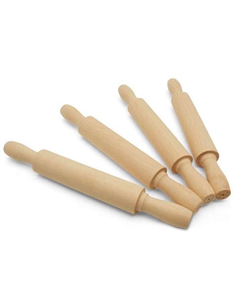 Wooden Rolling Pin Dough Roller Etsy