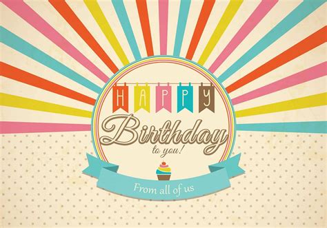 Happy Birthday Greeting Card Template Photoshop Cards Design Templates