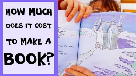 How Much Does It Cost To Make A Book The Actual Costs Youtube
