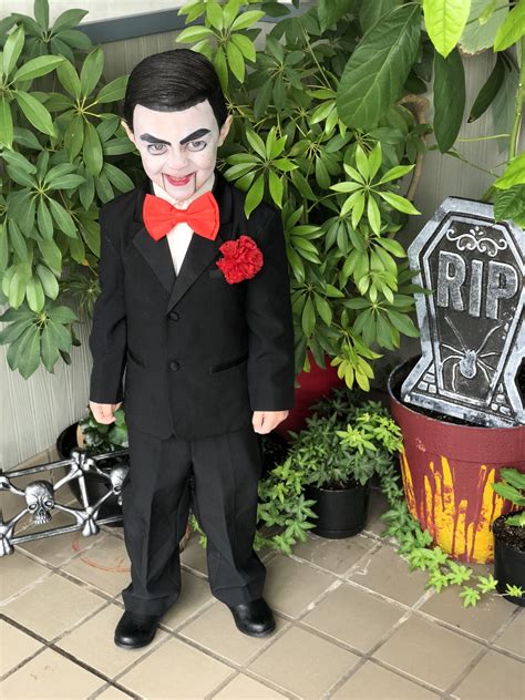 My 3 Yo Dressed As Slappy From The Goosebumps Movie Very Easy Costume
