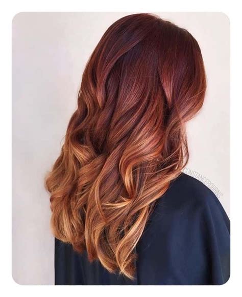Soft Dark Red With Blond Lowlights Auburn Hair With Highlights Hair