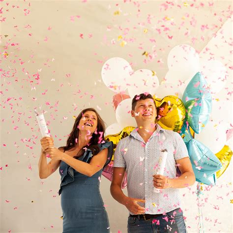 Buy Premium Gender Reveal Confetti Cannon Set Of 2 Butterfly