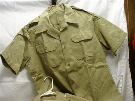 Army Khaki Shirt Short Sleeve