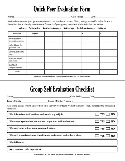 Group Project Self Assessment Rubric Teacher Made Twi
