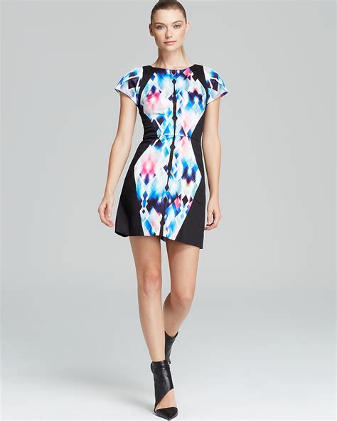 Milly Dress Illusion Print Bloomingdales