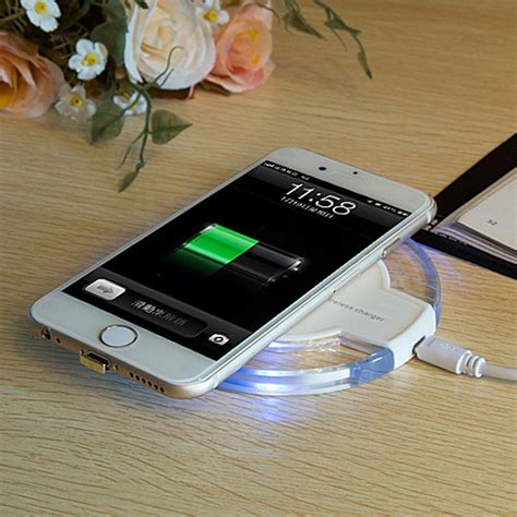 Every otaku or anime lover should have this! Wireless Charging Pad + Receiver for iPhone 5 5s 5c Se 6 ...