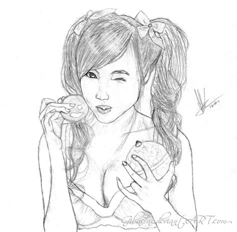 Elly Nguyen Tran Ha Drawing By Gibarrar On Deviantart