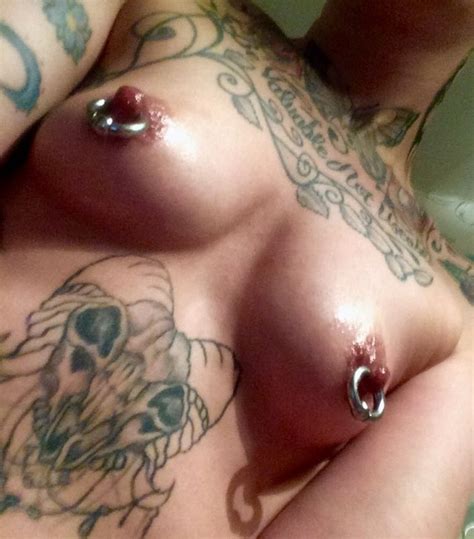 Women With Huge Nipple Rings Tumblr Cumception