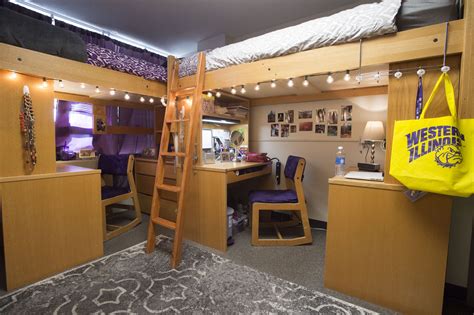 Bayliss Henninger Halls Coolest Dorm Room Contest At Western Illinois University Wiu Uhds