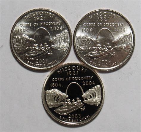 2003 Pdands Missouri 50 States Quarters Bu And Proof For Sale Buy