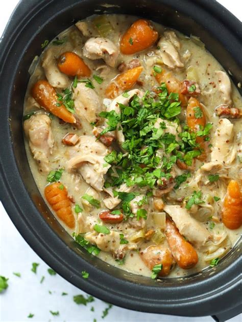 Slow Cooker Chicken Casserole With Crispy Bacon Looking For Cold