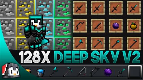 Deep Sky V2 Revamp 128x Mcpe Pvp Texture Pack Fps Friendly Youtube