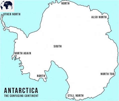 Blank Map Of Antarctica Blank World Map