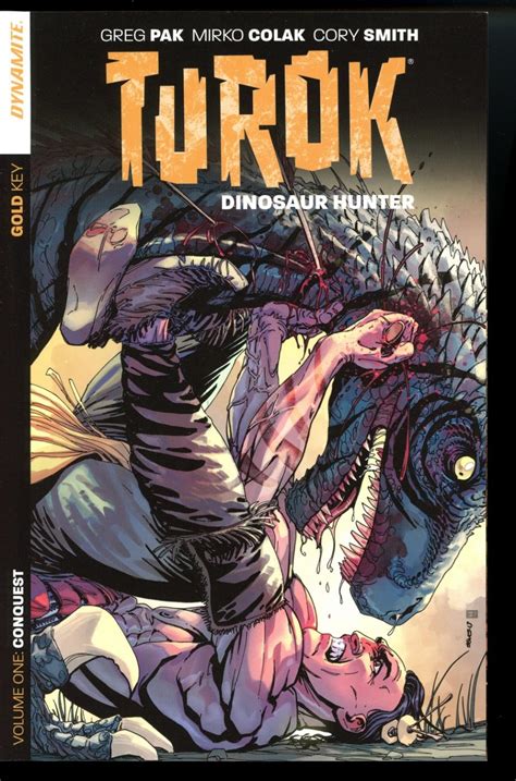 Turok Dinosaur Hunter Vol 1 Conquest Dynamite NM Graphic Novel