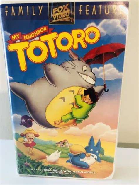 Rare Vintage My Neighbor Totoro Vhs 1994 4276 Euc 2299 Picclick