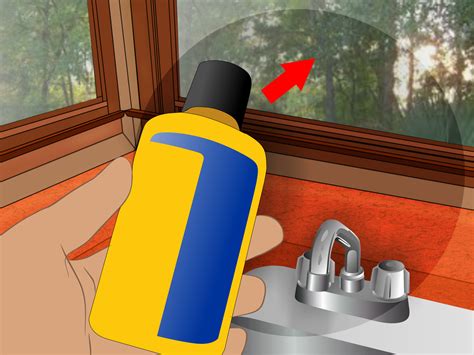 Read the inscription on the wall. 5 Ways to Clean Hard Water Spots Off Windows - wikiHow