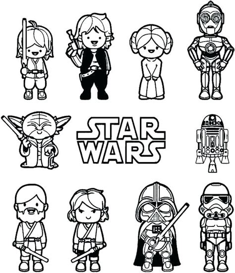 Star wars coloring pages will let you plunge into the atmosphere of legendary space history. Easy Star Wars Coloring Pages at GetColorings.com | Free ...
