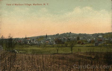 Marlboro Village New York Postcard