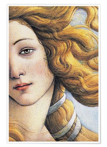„Wenus (fragment)” Sandro Botticelli w formie plakatu | Posterlounge