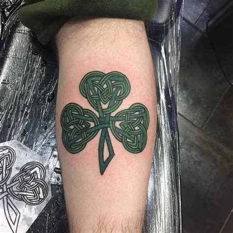 75 Colorful Shamrock Tattoo Designs Traditional Symbol Of Luck