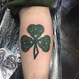 75+ Colorful Shamrock Tattoo Designs - Traditional Symbol of Luck