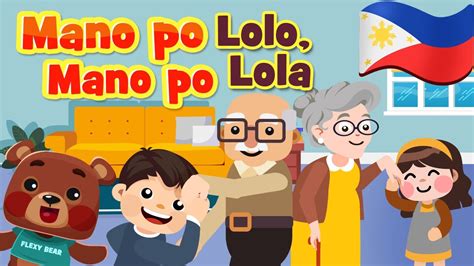 Mano Po Lolo Mano Po Lola Flexy Bear Original Awiting Pambata