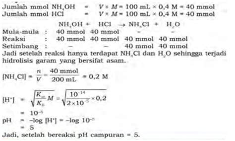 Hidrolisis Kimia Kelas Teori Jenis Reaksi Dan Contoh Soal Quipper Blog