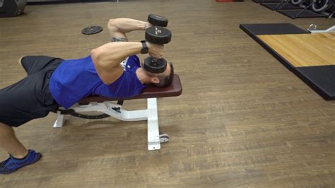How To Do Laying Dumbbell Tricep Extensions Online Personal Trainer