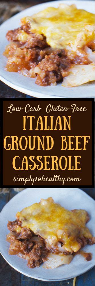Mix in steak sauce until mixture is sticky feeling. Keto-Friendly Italian Ground Beef Casserole Recipe ...