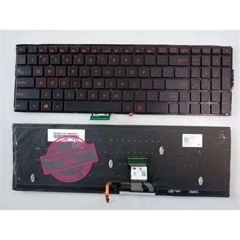Asus Rog G501 G501j G501jw G501v Laptop Keyboard Replacement With