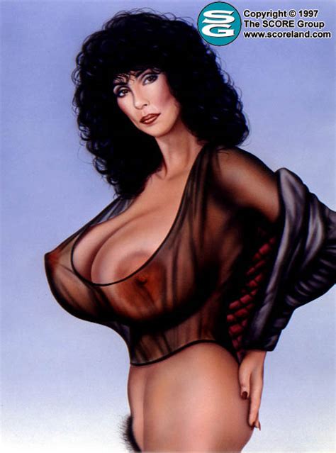 Rule 34 1990s 1997 20th Century Black Hair Bottomless Breasts Bigger Than Head Celebrity Cher