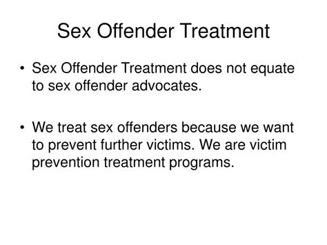 ppt introduction to sex offender treatment powerpoint presentation free download id 463493