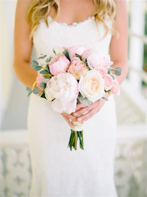 Romantic Blush Bouquet For Summer Wedding