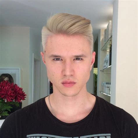 80 Stunning Bleached Hair For Men How To Care At Home In 2020