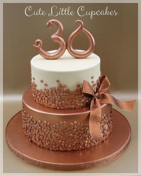 Gold Birthday Cake Rose Gold Th Birthday Cake Heidi Stone Flickr Th Birthday Cake For Women