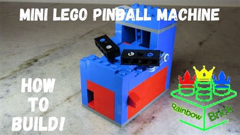 Mini Lego Pinball Machine With Tutorial Youtube
