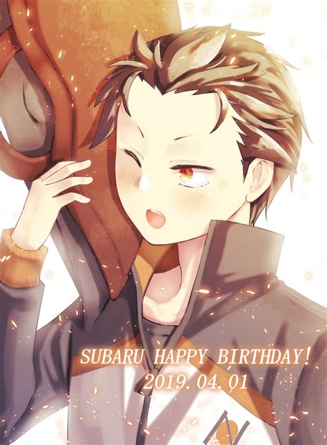 Media Happy Birthday Subaru Natsuki Rrezero