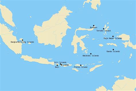 10 Best Islands In Indonesia Map Touropia