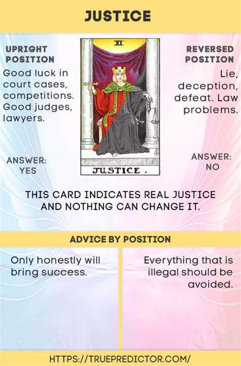 Most business cards would have a company name and a regular person's name on it, but if all it has is a company. The Justice tarot card meaning and interpretation — True ...