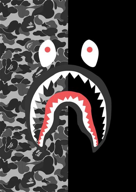 Resultado De Imagen Para Bape Shark Logo Bape Shark T Shirt Roblox