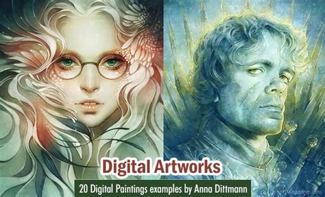 Digital Art Examples Of Digital Painting Covers The Major Aspects Of