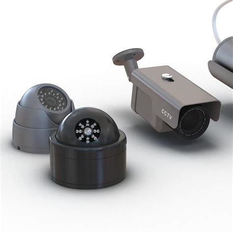 3d Cctv Cameras Collection Model 3d Molier International