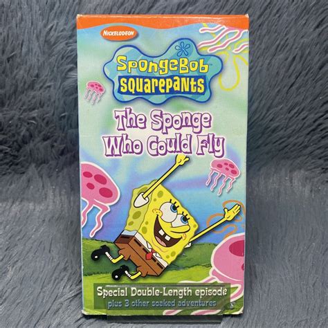 Spongebob Squarepants The Sponge Who Could Fly Vhs 2003 Nickelodeon