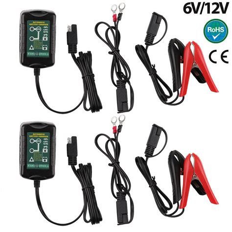 Having a similar power rating like the battery tender junior, but this charge is nearly twice cheaper, making it the best cheap motorcycle battery charger. Automatic Battery Charger Maintainer Tender 6V 12V Volt ...