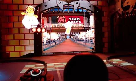 Inside Super Nintendo Worlds Mario Kart Ride With High Tech Effects